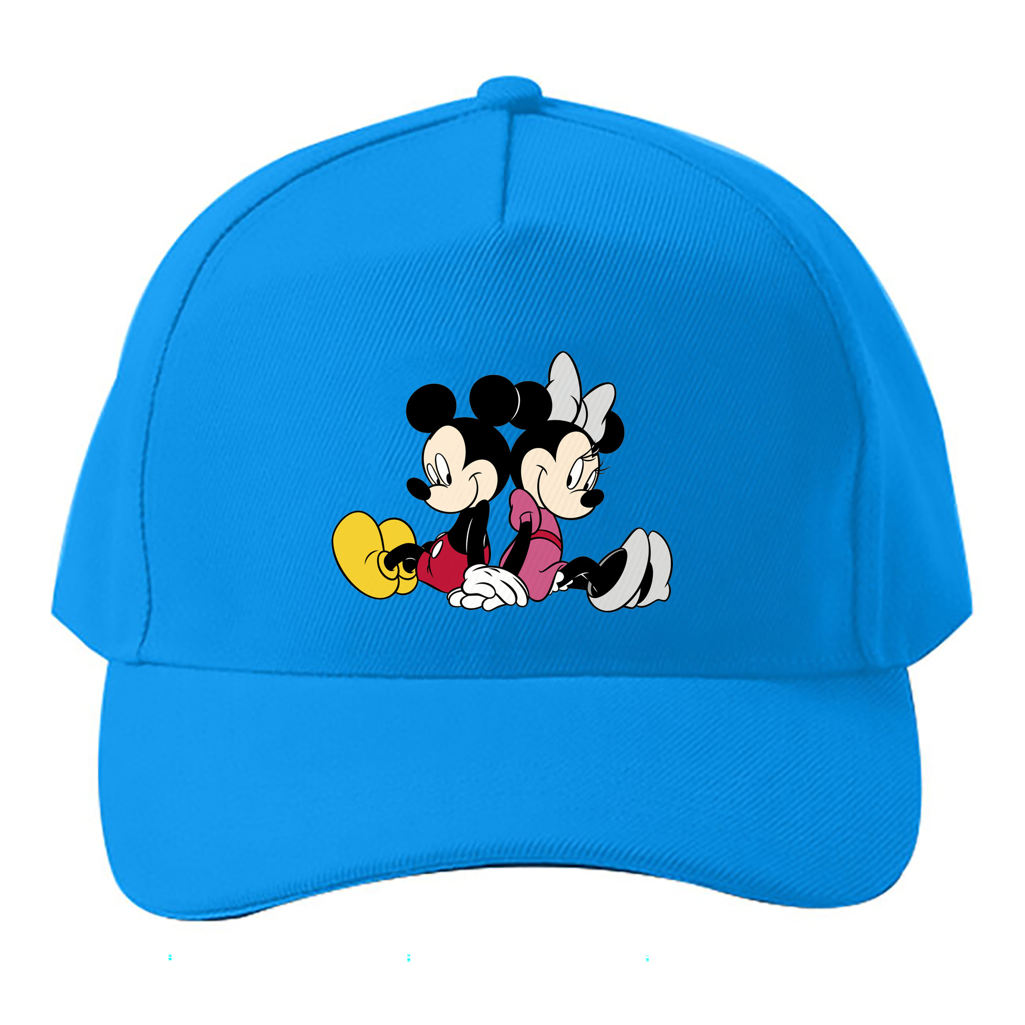 （画像用） ミッキーマウス Mickey Mouse ベースボールキャップ 綿100％ 男女兼用 帽子 スポーツ